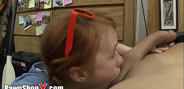  Dolly Little Gets Her Ginger Pussy Pounded After Trying To Pawn A Kayak